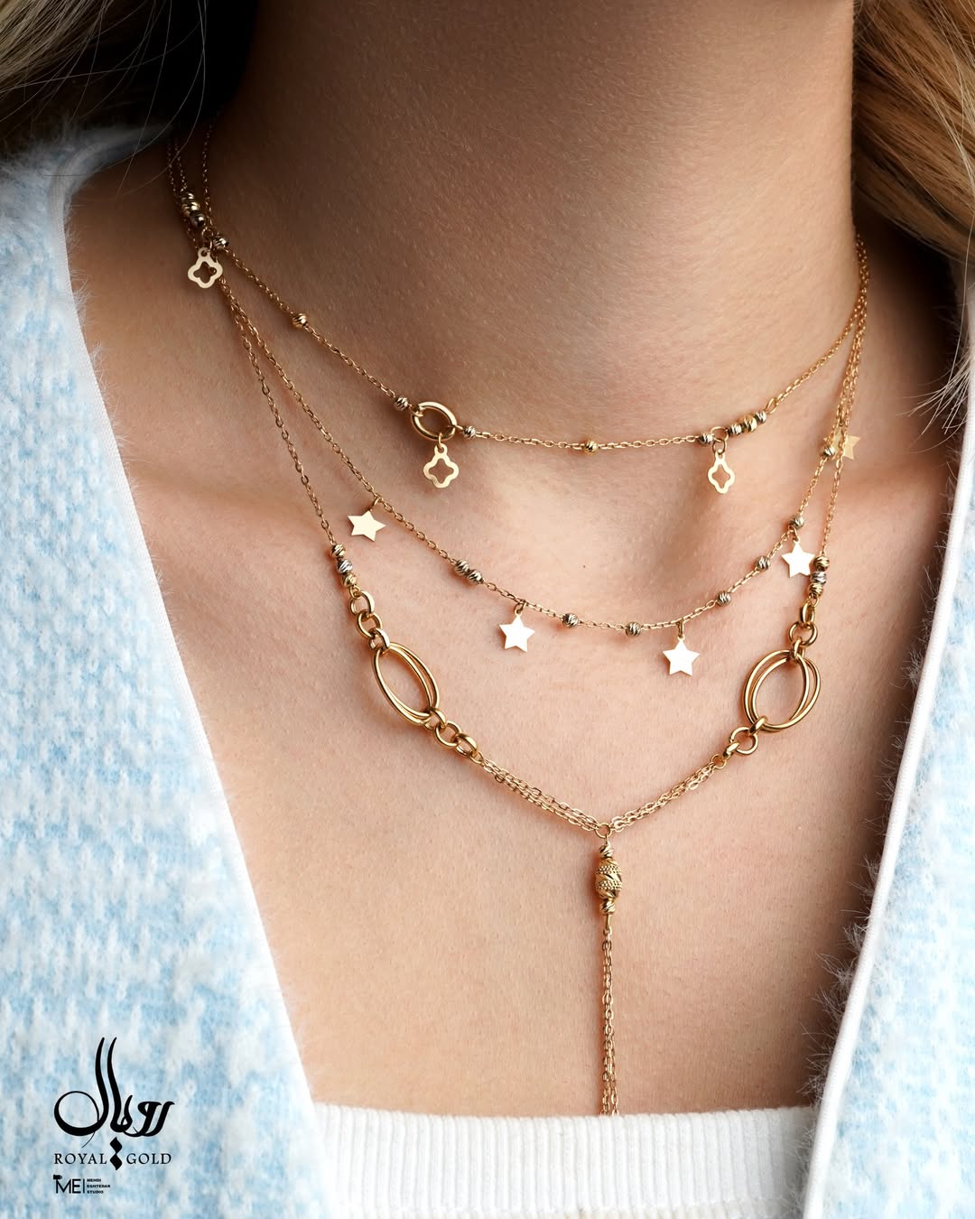 ۳ گردن بند مینیمال